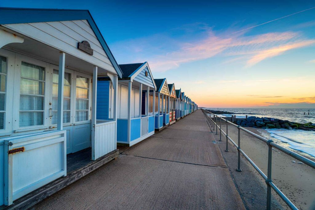 strandhaus in den Niederlanden
